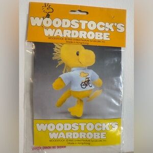 NIB vintage 1965 Woodstock plush wardrobe T-shirt Peanuts